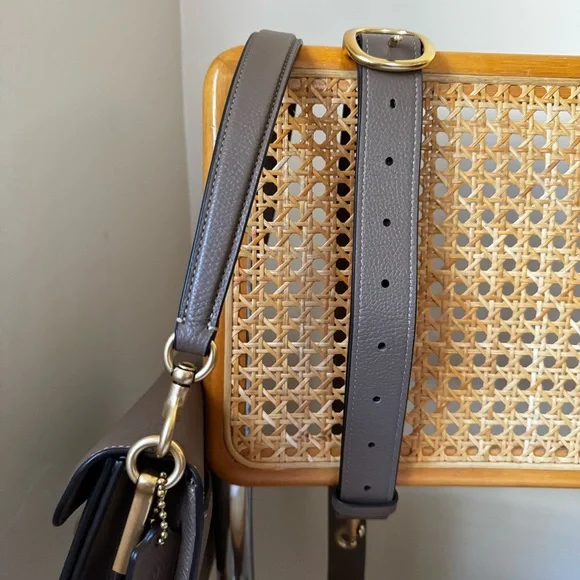 Coach Tabby 26 Shoulder Bag in Dark Stone - Picture 15 of 16